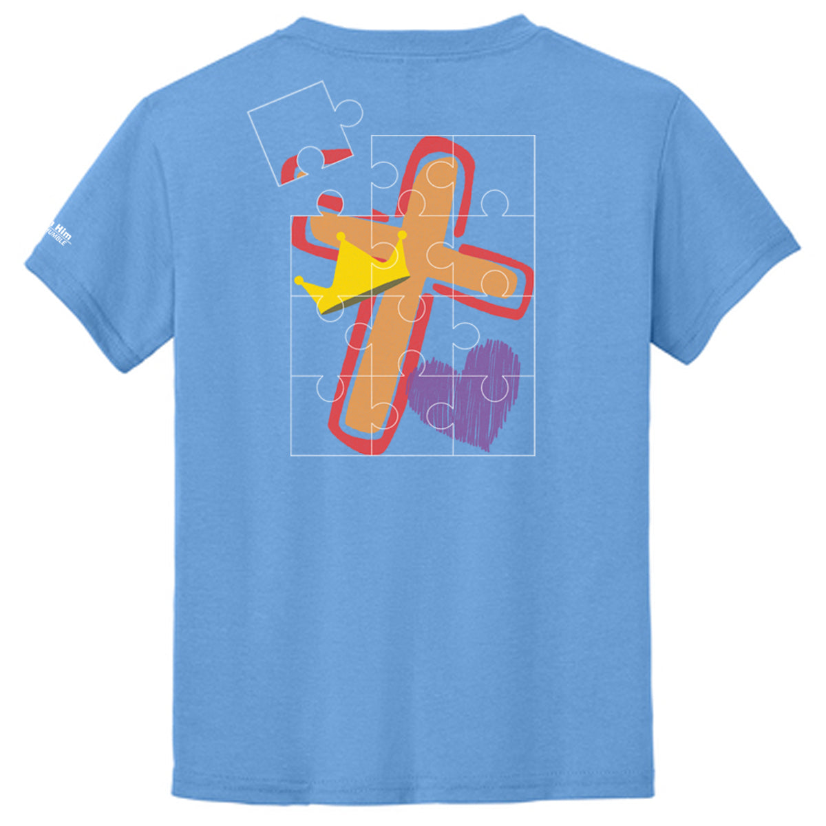 I love Jesus to pieces Youth T-shirt