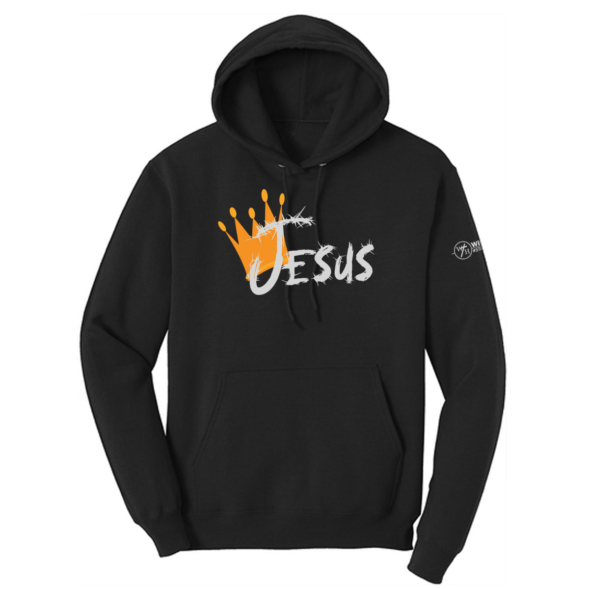 Jesus is King Adult Hoodie