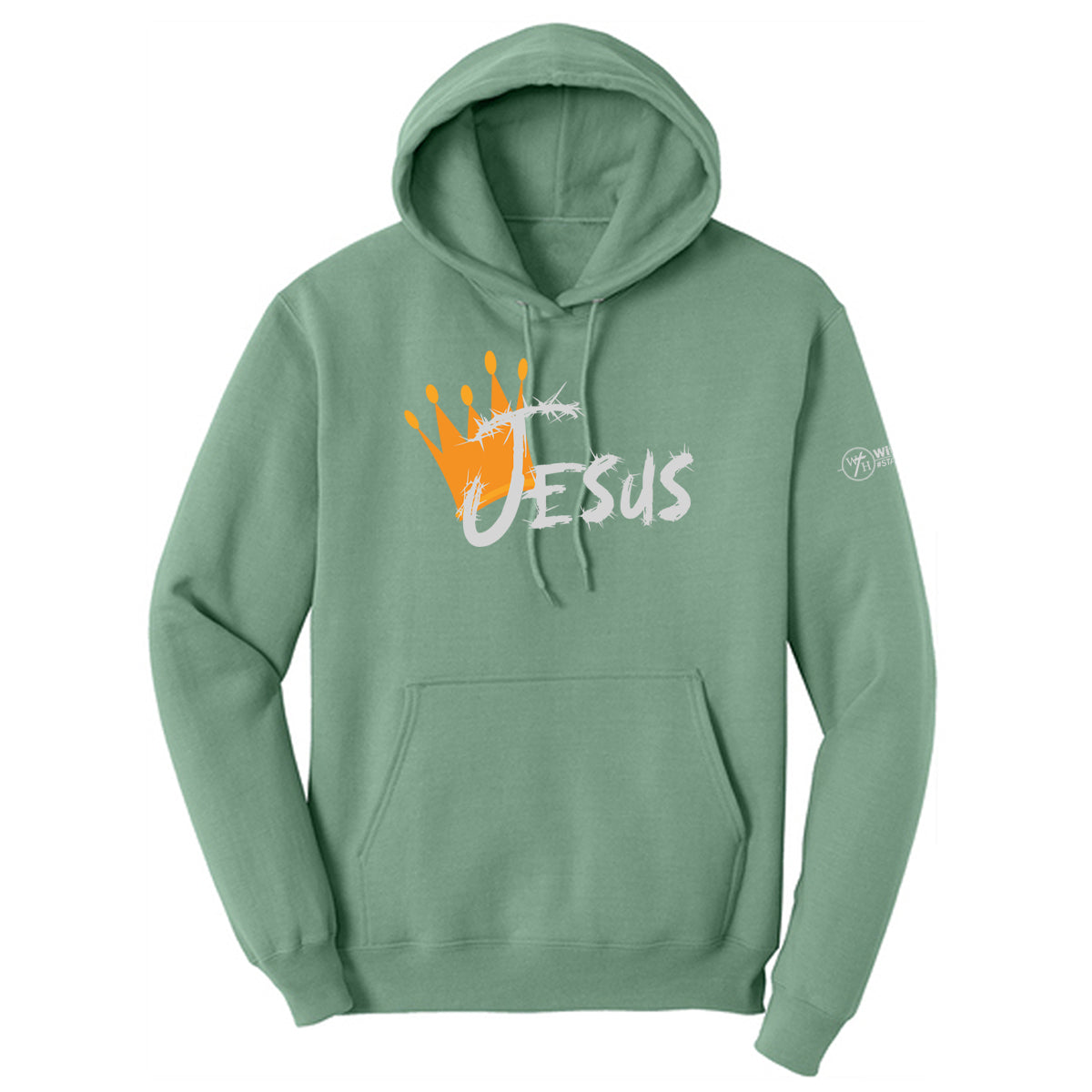 Jesus is King Adult Hoodie