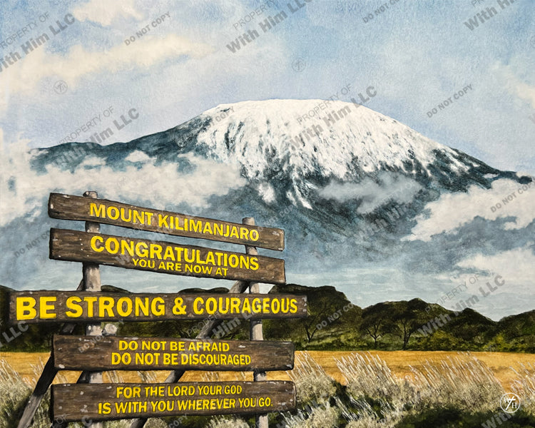 Be Strong and Courageous