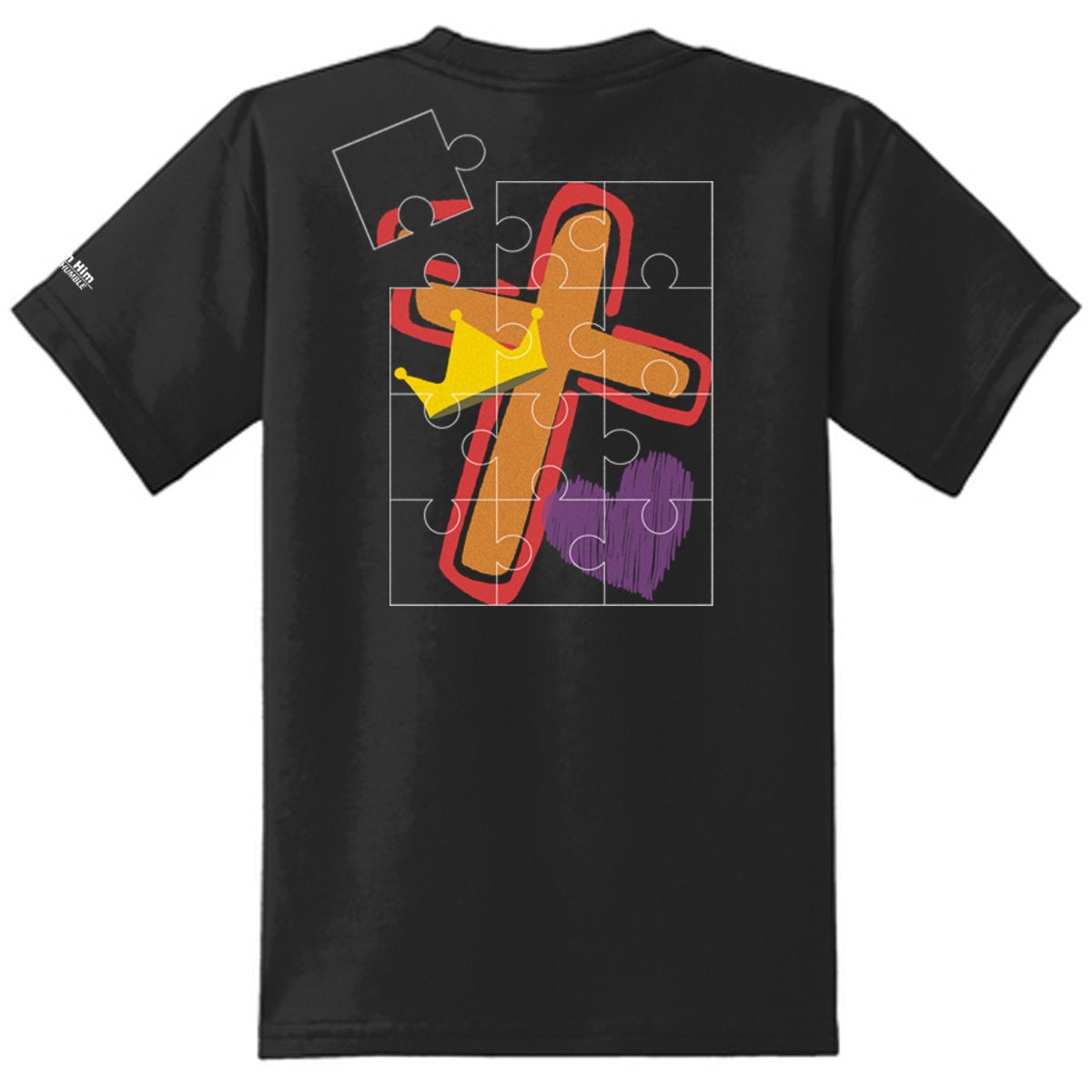 I love Jesus to pieces Youth T-shirt