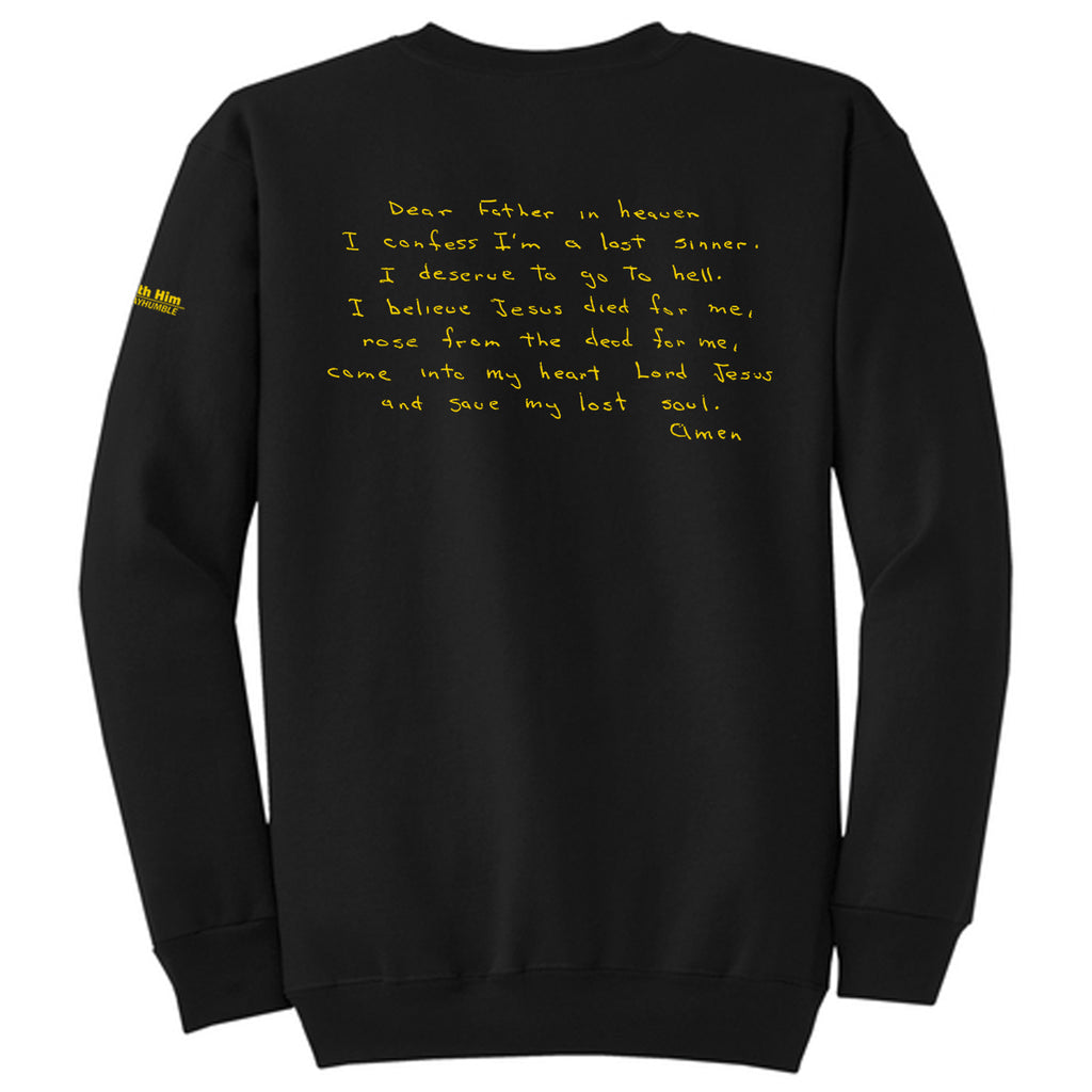 WARNING! Jesus is coming...are you ready? Adult Crewneck