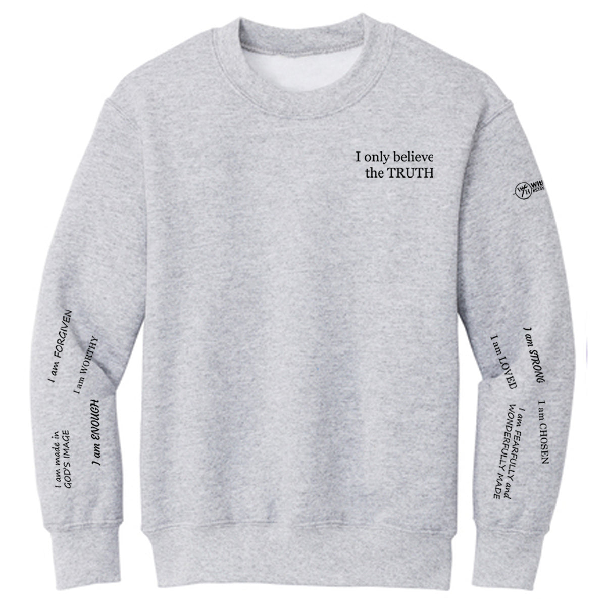 I only believe the TRUTH Youth Crewneck