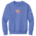I love Jesus to pieces Youth Crewneck
