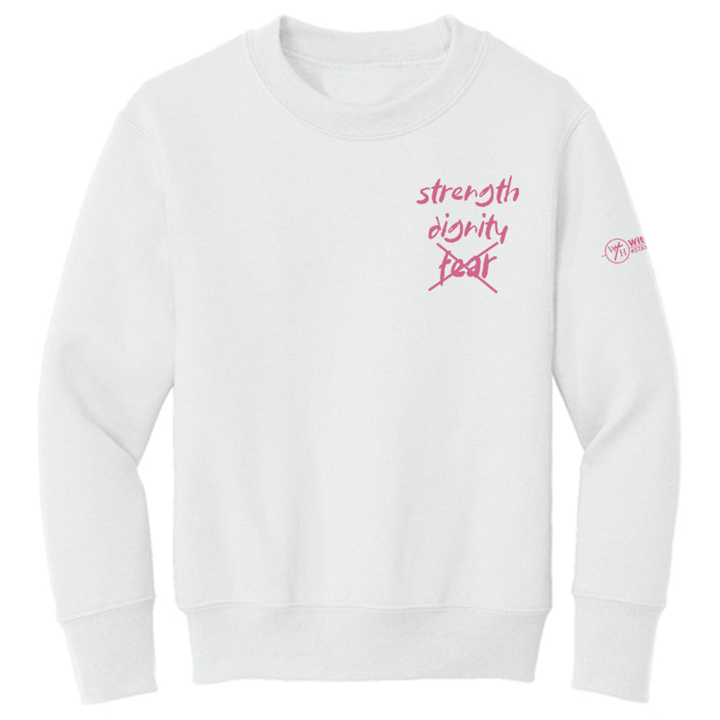 Proverbs 31:25 Youth Crewneck