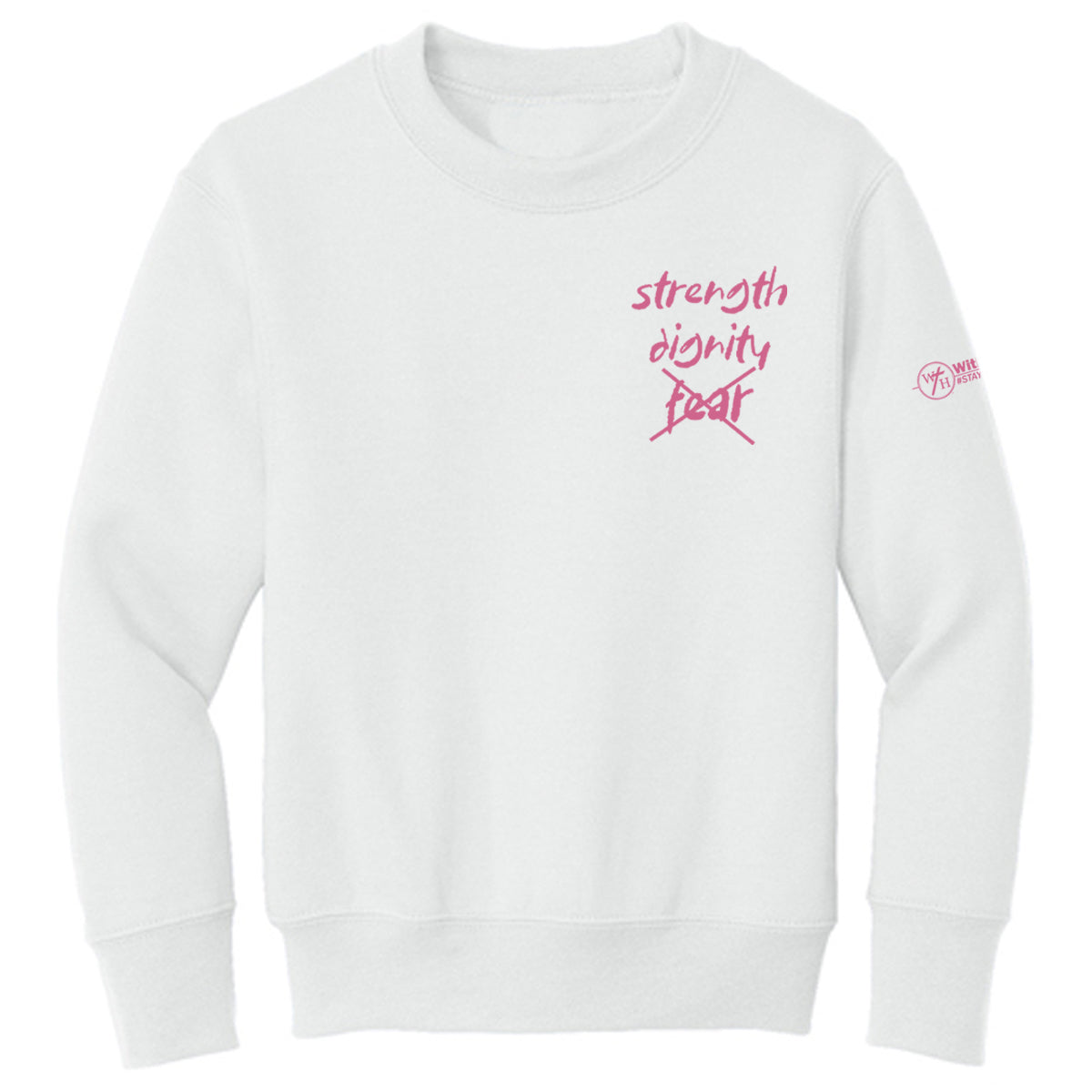 Proverbs 31:25 Youth Crewneck