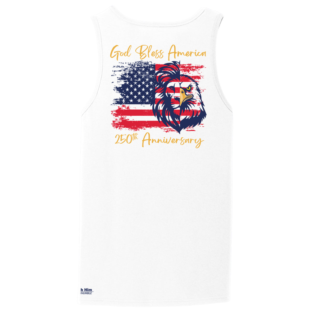 250th Anniversary America Adult Tank Top