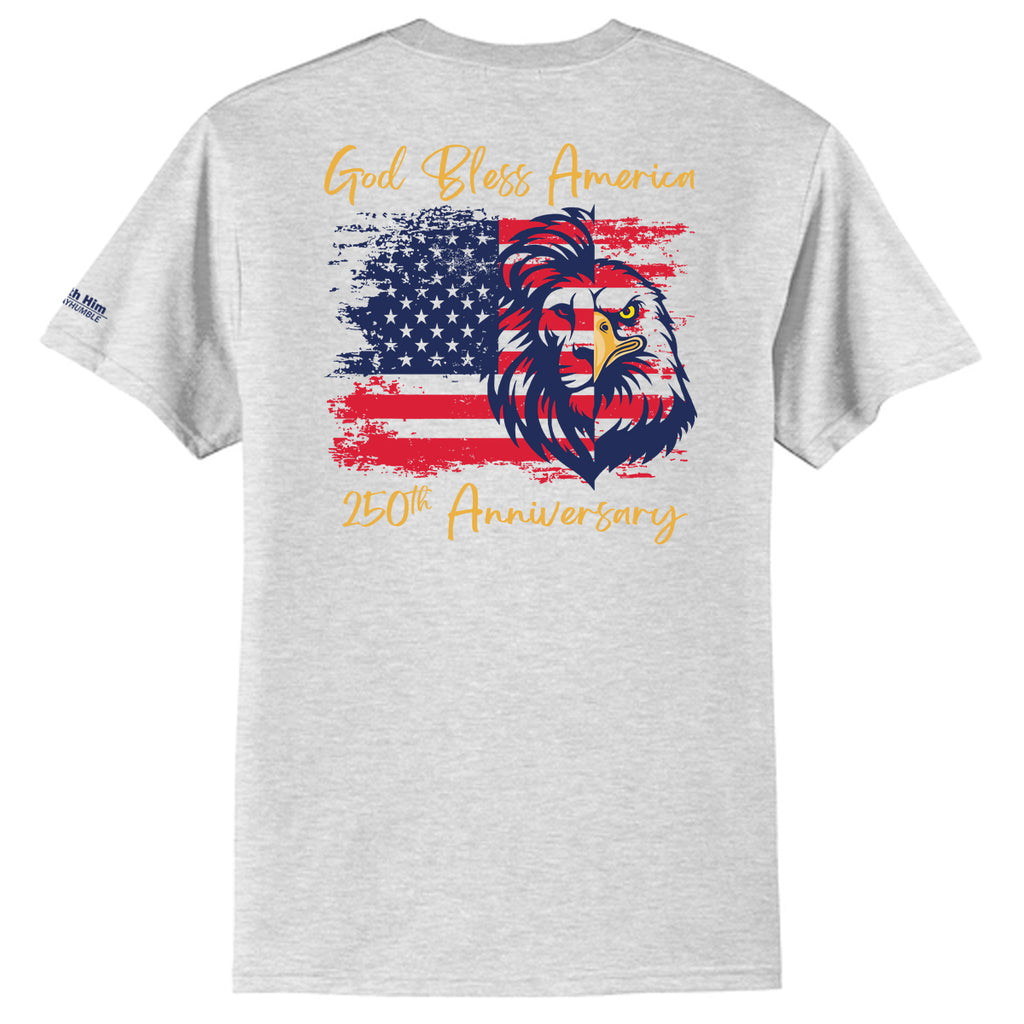 250th Anniversary America Adult T-shirt