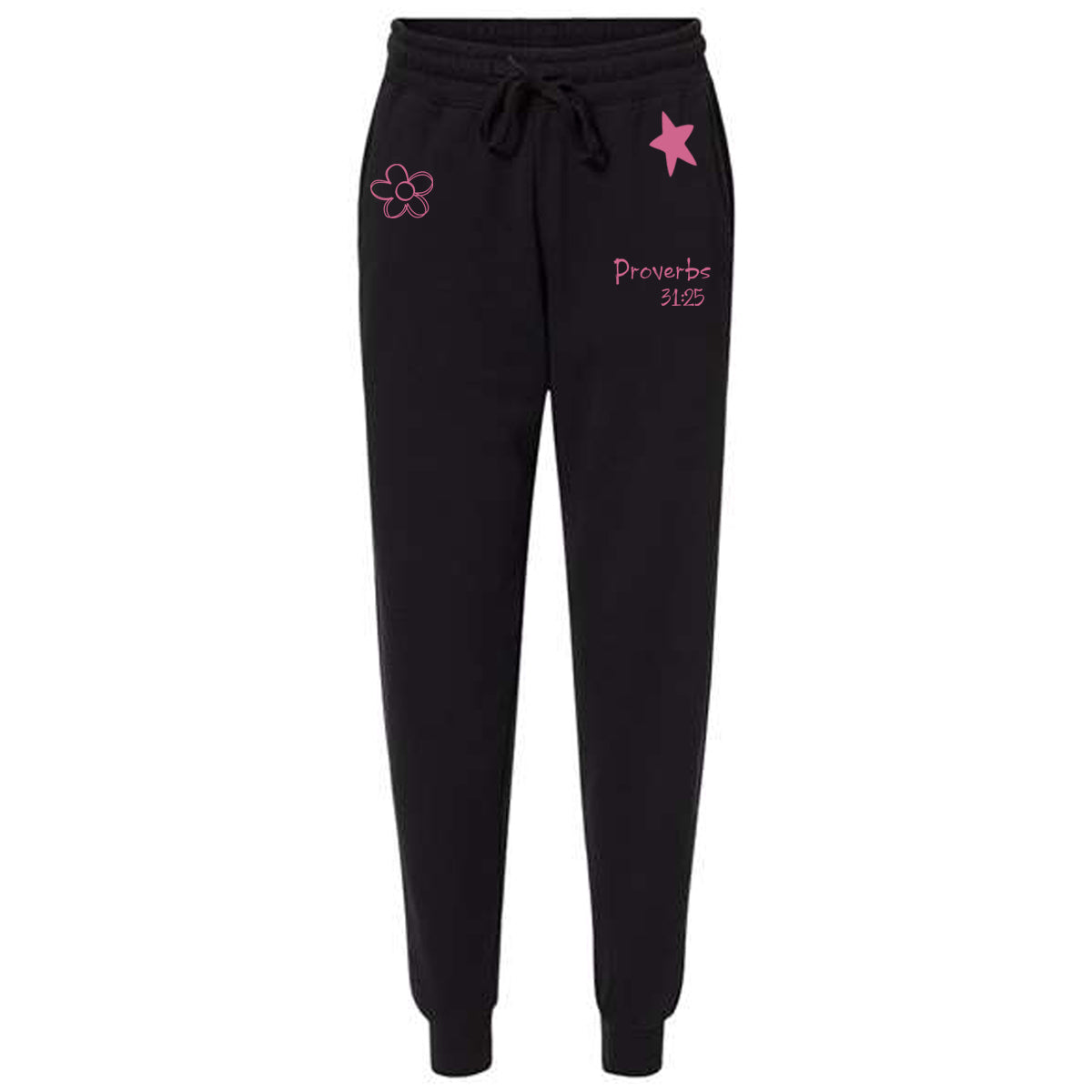 Proverbs 31:25 Women Joggers