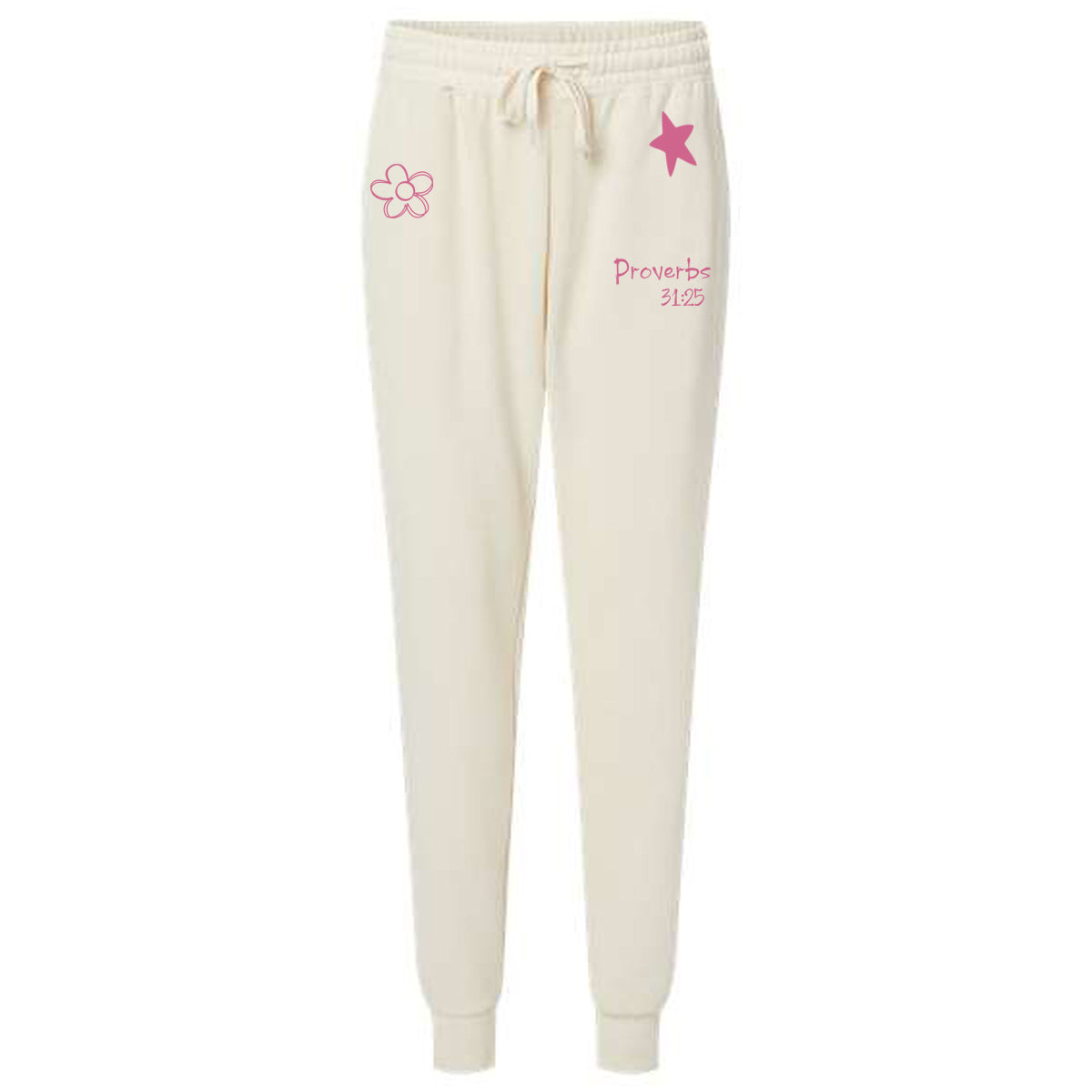 Proverbs 31:25 Women Joggers